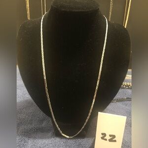 Silver Mariner Link Necklace